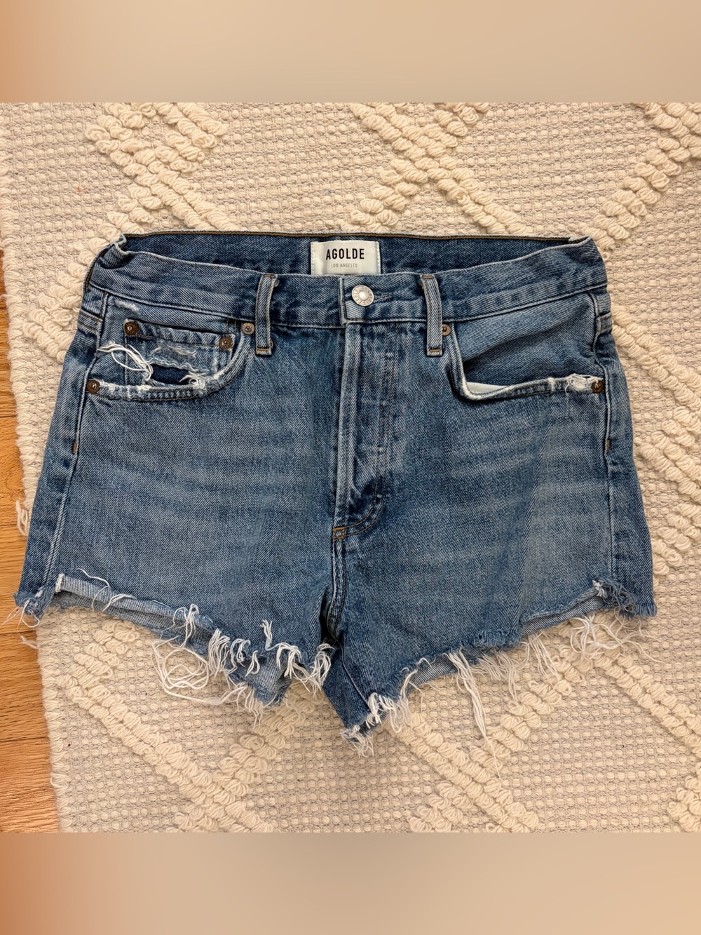 AGOLDE Parker Vintage Cut Off Shorts NWOT sz 26